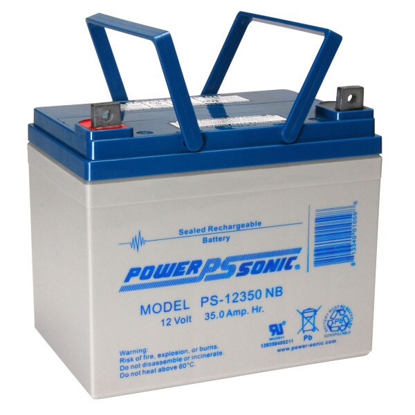 Main product image for Power-Sonic PS-12350NB3 Sealed Lead Acid Battery 140-374